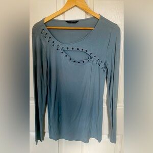 Rock & Republic Green Woman Top